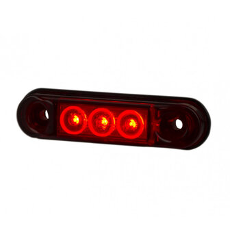 Horpol Slim LED Positionsleuchte Rot LD 2440