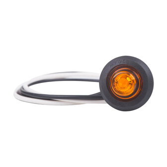 Horpol LED Positionsleuchte Orange Rund &Oslash;28mm Einbau