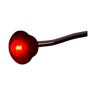 Horpol LED Positionsleuchte Rot Rund &Oslash;28mm Einbau LD-2630