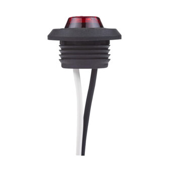 Horpol LED Positionsleuchte Rot Rund &Oslash;28mm Einbau LD-2630