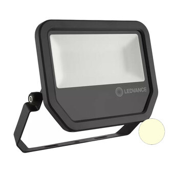 Ledvance 50W LED Fluter 230V Schwarz 3000K Warmwei&szlig;