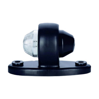 Horpol LED Positionsleuchte Wei&szlig; 12-24V + 0,23m Kabel