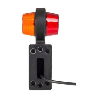 Horpol LED Begrenzungsleuchte 12-24V Orange-Rot Rechts LD 2621