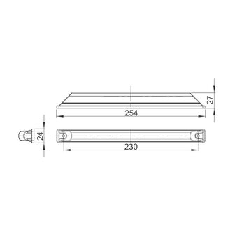 Horpol LED Blinker lange Fahrzeuge 24V LKD 985