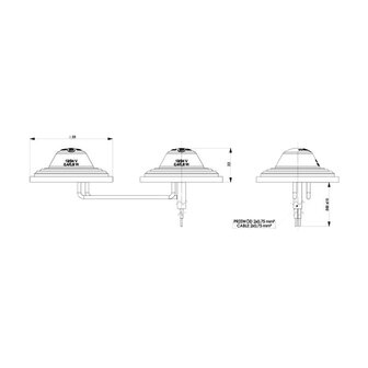 Horpol LED Begrenzungsleuchte Units LD 424