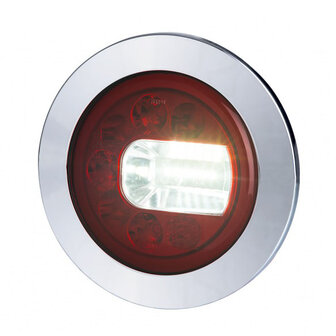 Horpol LED Nebel- R&uuml;ckfahrscheinwerfer Rechts Chrome LUNA LZD 2453