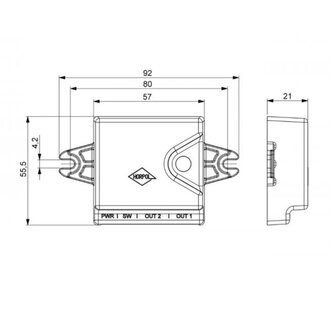 Horpol Synchronizer + Fernbedienung SLO 2263