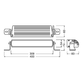 Osram LED Lightbar Fernscheinwerfer FX250-SP GEN2 30 cm