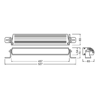 Osram LED Lightbar Fernscheinwerfer FX500-SP SM GEN2 43cm