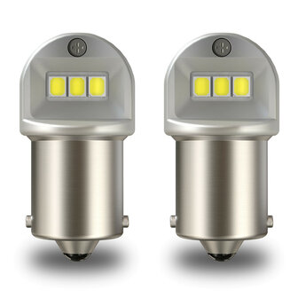 Osram R10W LED Retrofit Wei&szlig; 12V BA15s 2 St&uuml;ck | OFF-ROAD ONLY