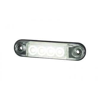 Horpol Slim LED Positionsleuchte Wei&szlig; 10-30V LD-2327