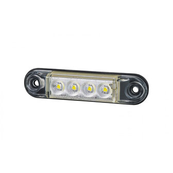 Horpol Slim LED Positionsleuchte Wei&szlig; 10-30V LD-2327