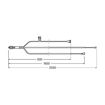 Osram Verbindungsset Single Plug &amp; Play 12V 20A AX 1LS