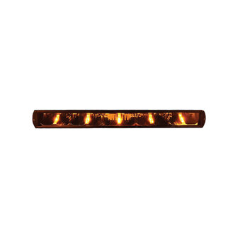 Boreman LED-Lightbar Curved + Stadtlicht Wei&szlig; oder Orange 20&quot;