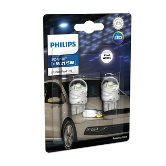 Philips W21/5W LED Retrofit Wei&szlig; 12V 2 St&uuml;ck