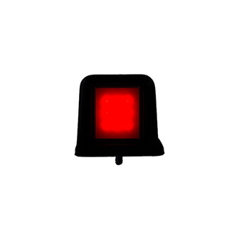 Horpol LED Dachumrissleuchte Rot Quadratisch | LD-3113