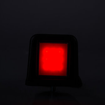 Horpol LED Dachumrissleuchte Rot Quadratisch | LD-3113