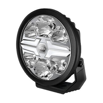 Hella LED-Fernscheinwerfer Blade 9&quot; Schwarz Wei&szlig;/Orange Positionslicht Ref. 25