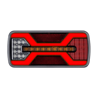 X-Spider LED-R&uuml;cklicht + R&uuml;ckfahrlicht | Kennzeichenbeleuchtung | Rechts
