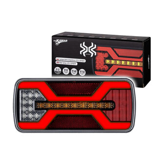X-Spider LED-R&uuml;cklicht + R&uuml;ckfahrlicht | Kennzeichenbeleuchtung | Rechts