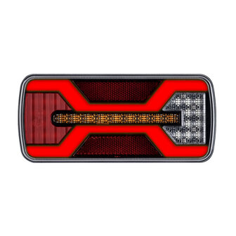 X-Spider LED-R&uuml;cklicht + Nebelscheinwerfer | 5P-Bajonett | Links