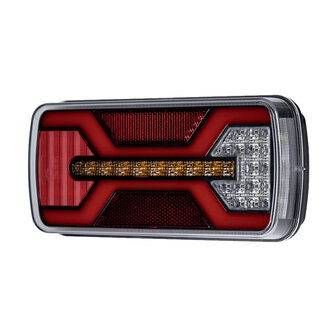 X-Spider LED-R&uuml;cklicht + Nebelscheinwerfer | Kennzeichenbeleuchtung | 5P-Bajonett | Links