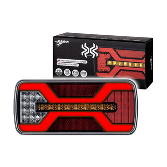 X-Spider LED-R&uuml;cklicht + R&uuml;ckfahrlicht | 5P-Bajonett | Rechts