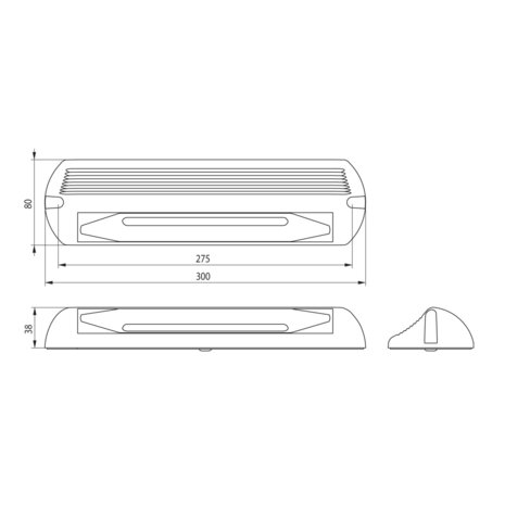 Dasteri LED Innenleuchte 30CM High Power