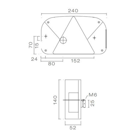 Aspöck Multipoint II Rückleuchte Rechts