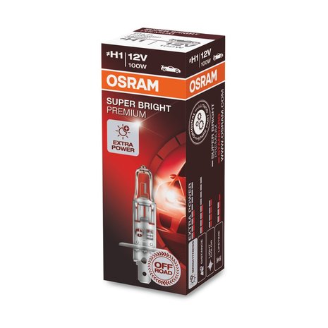 Osram H1 Halogeelampe 12V 100W Super Bright Premium P14.5s