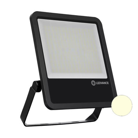 Ledvance 200W LED Fluter 230V Schwarz 3000K Warmweiß