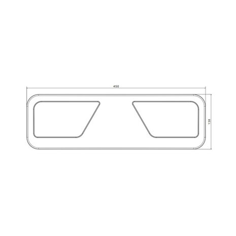 Fristom FT-700 LED Rückleuchte Rechts 5-Funktionen 24V