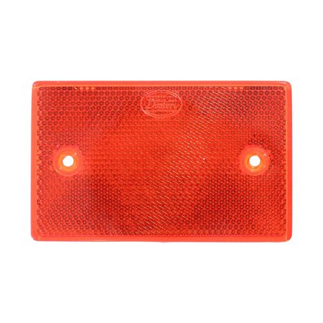 Dasteri Reflektor-Rechteck 65x105mm Rot - Werkenbijlicht