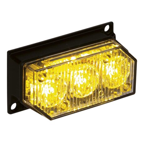 Dasteri LED-Blitzer mit 3 LEDs Orange