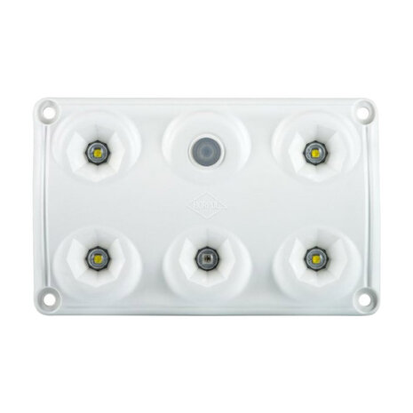 Horpol LED Innenleuchte Weiß/Rot dimmbar + Schalter LWD 2157