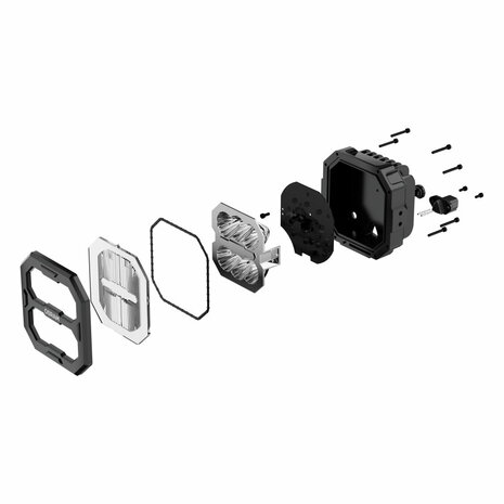 Osram LED Arbeitsscheinwerfer Cube PX Ultra-Wide Beam 1500LM