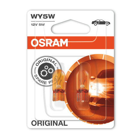Osram WY5W Glühbirne 12V W2.1x9.5d Original Line 2 Stück