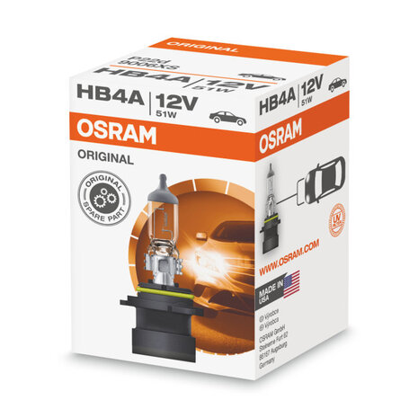 Osram HB4A Halogen Lampe 12V P22d Original Line