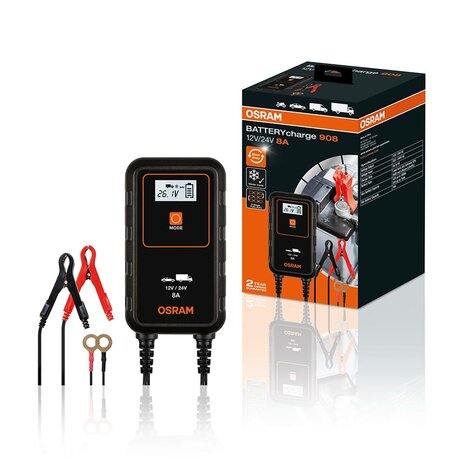 Osram BATTERY Charge 908 Akkuladegerät