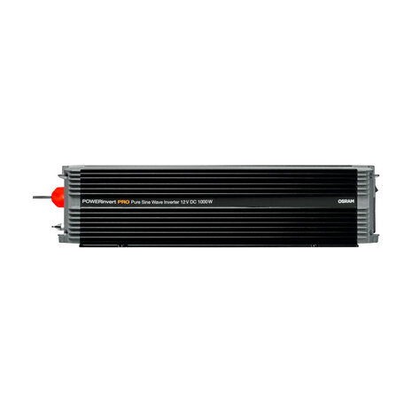 Osram 12V 1000W POWERinvert PRO Pure Sine Wave Inverter OEINVPAR10 RCD