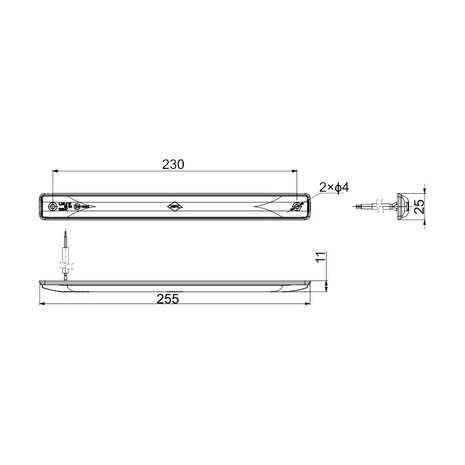 Horpol LED Drittes Bremslicht LSD 2255