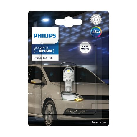 Philips W16W LED Retrofit Weiß 12V - Werkenbijlicht