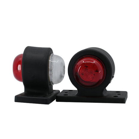 Dasteri LED Begrenzungsleuchte 10-30V Weiss + Rot (Satz)