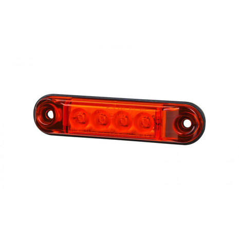 Horpol Slim LED Positionsleuchte Rot 10-30V LD-2329