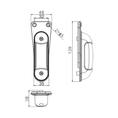 Horpol LED Blinker 12-24V mit Montagehalterung Cat. 6