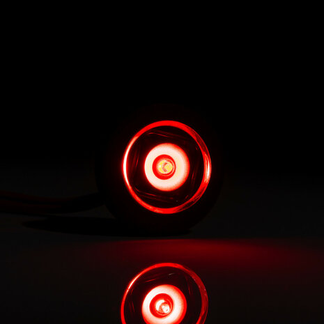 Fristom LED Positionsleuchte Einbau Rund Rot