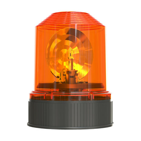 Osram LED Rundumleuchte Flache Montage Orange RBL102