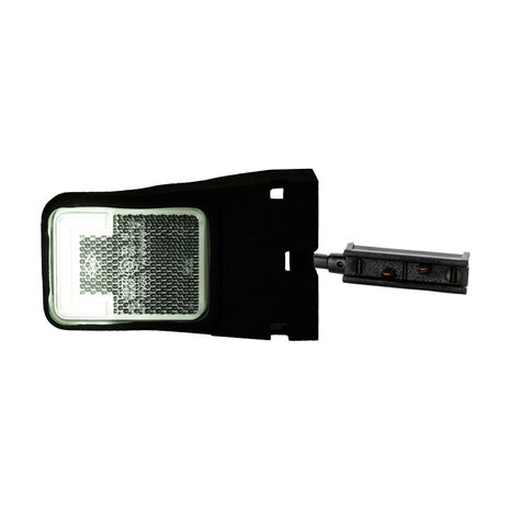 Horpol LED Positionsleuchte weiß, 12–24 V + DC-Anschluss LD 2747/ZP