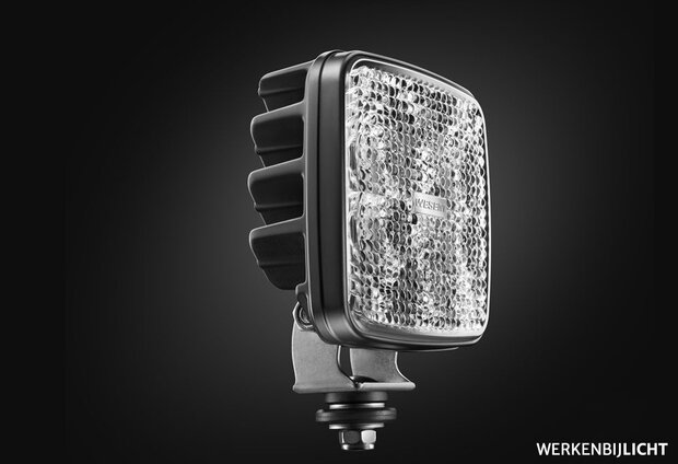 Wesem CRK2 LED Arbeitsscheinwerfer Eckig mit AMP-Superseal