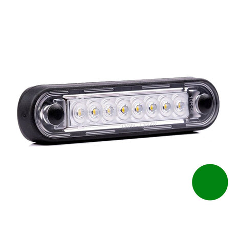 Fristom LED Markierungsleuchte Grün FT-073